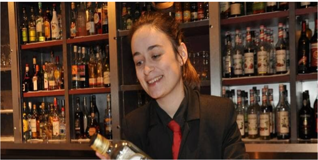 Une « BarWOman » en OR !